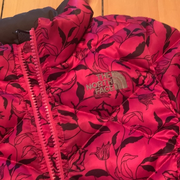 The North Face girls 550 goose down mid weight quilted winter jacket XXS (5) - Picture 2 of 7